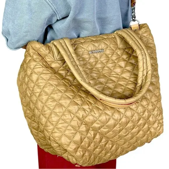 MZ Wallace Metro Deluxe Quilted Nylon Tote - $275 Retail - Picture 6 of 14